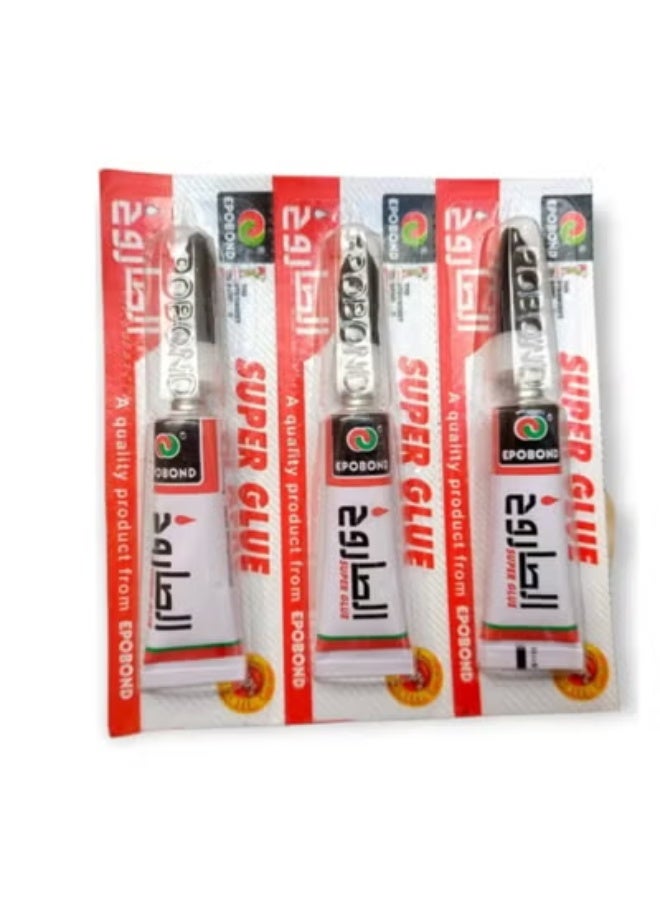 Super Glue for All Surfaces Rocket Glue Miracle Paste 3 Piece